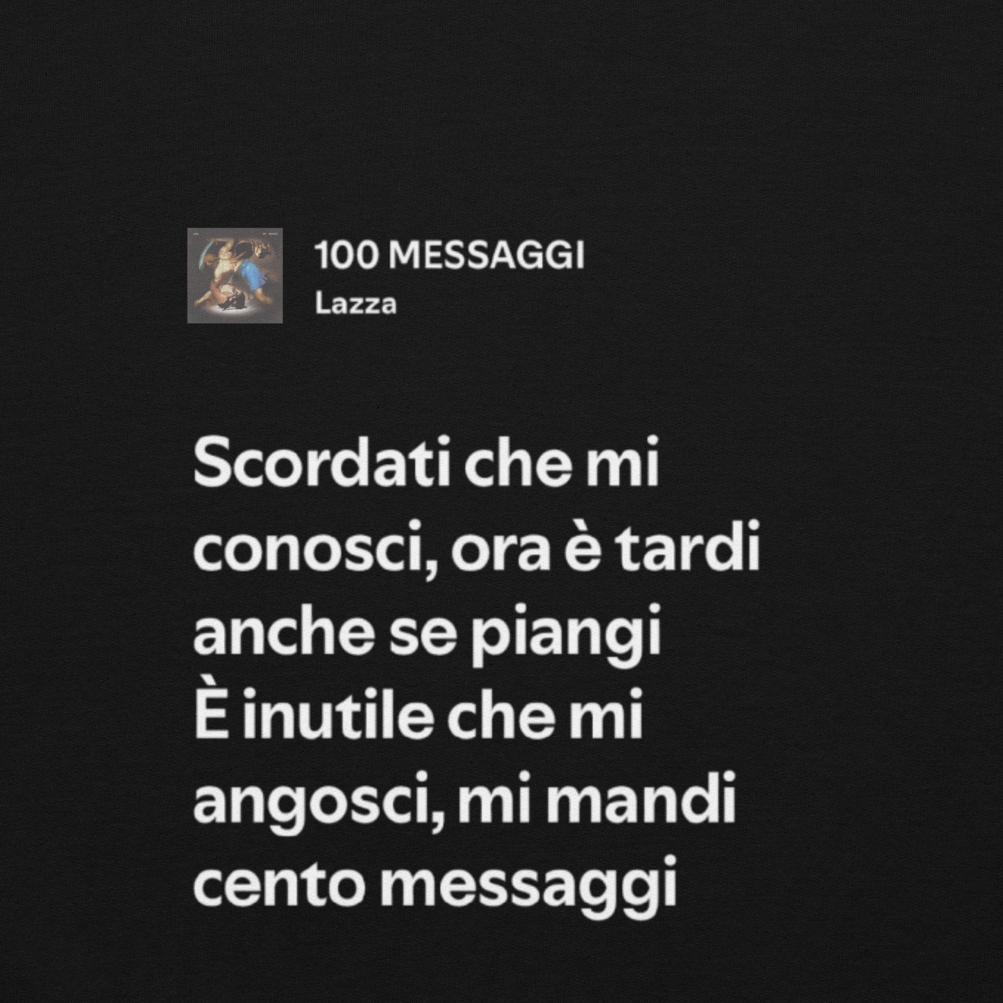 LAZZA - 100 MESSAGGI - SCORDATI CHE MI CONOSCI
