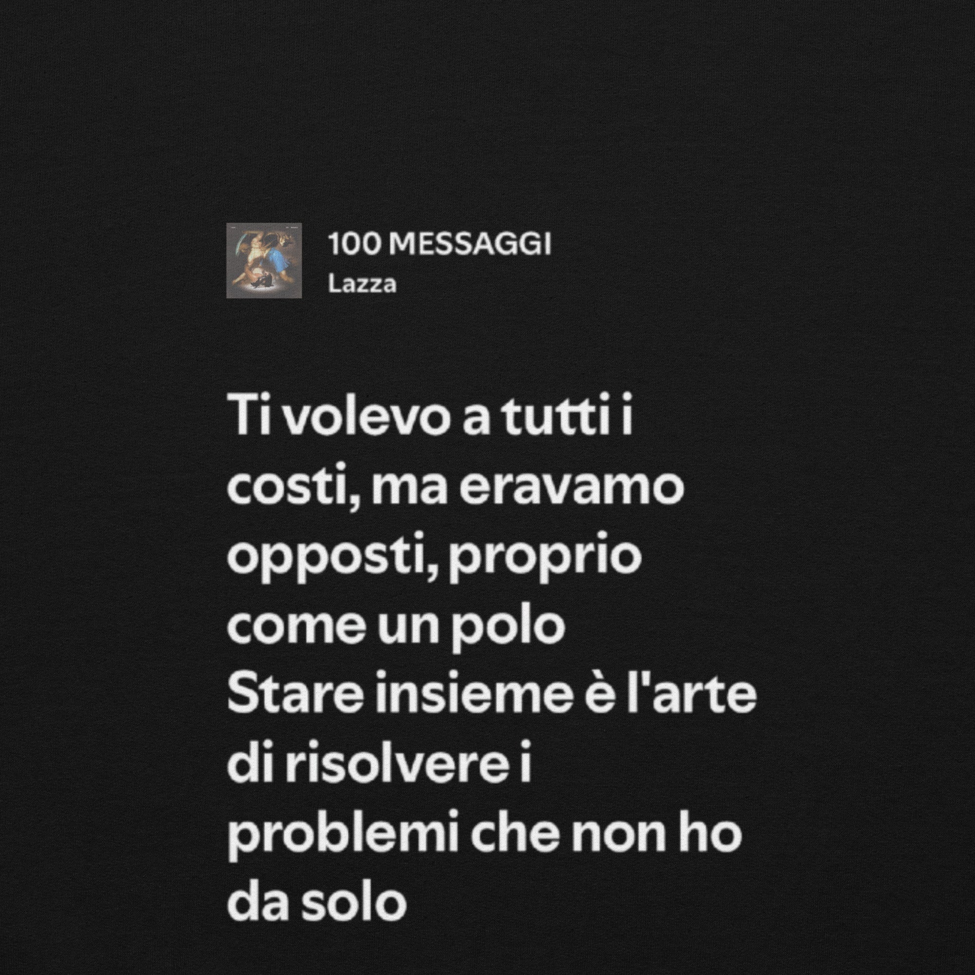 LAZZA - 100 MESSAGGI - TI VOLEVO A TUTTI I COSTI