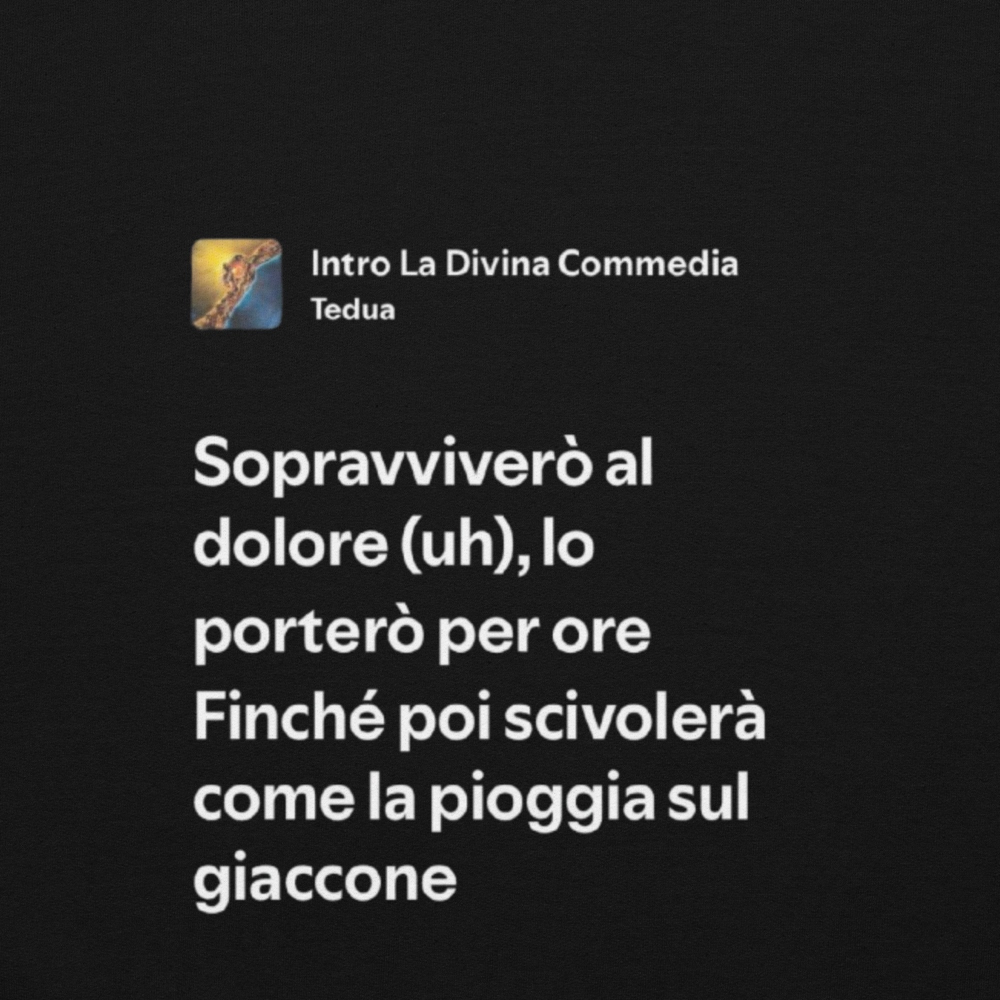 TEDUA - INTRO LA DIVINA COMMEDIA - SOPRAVVIVERÓ AL DOLORE