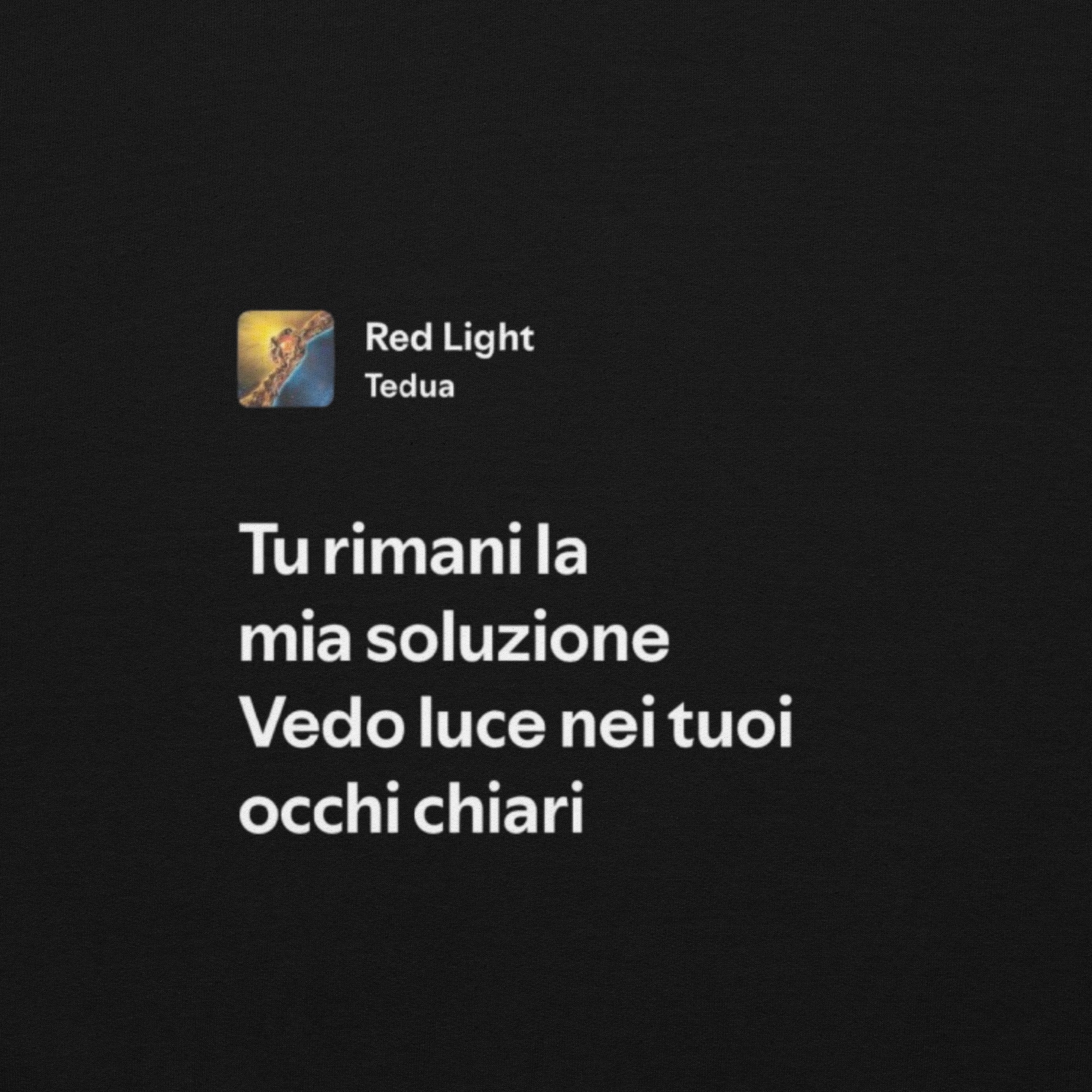 TEDUA - RED LIGHT - TU RIMANI LA MIA SOLUZIONE