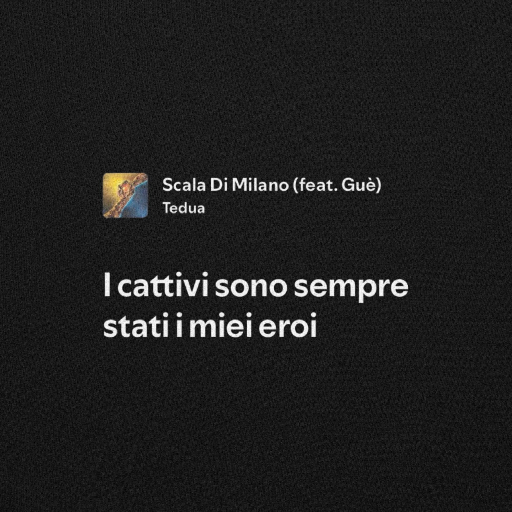 TEDUA e GUÈ - SCALA DI MILANO - I CATTIVI SONO SEMPRE STATI I MIEI EROI