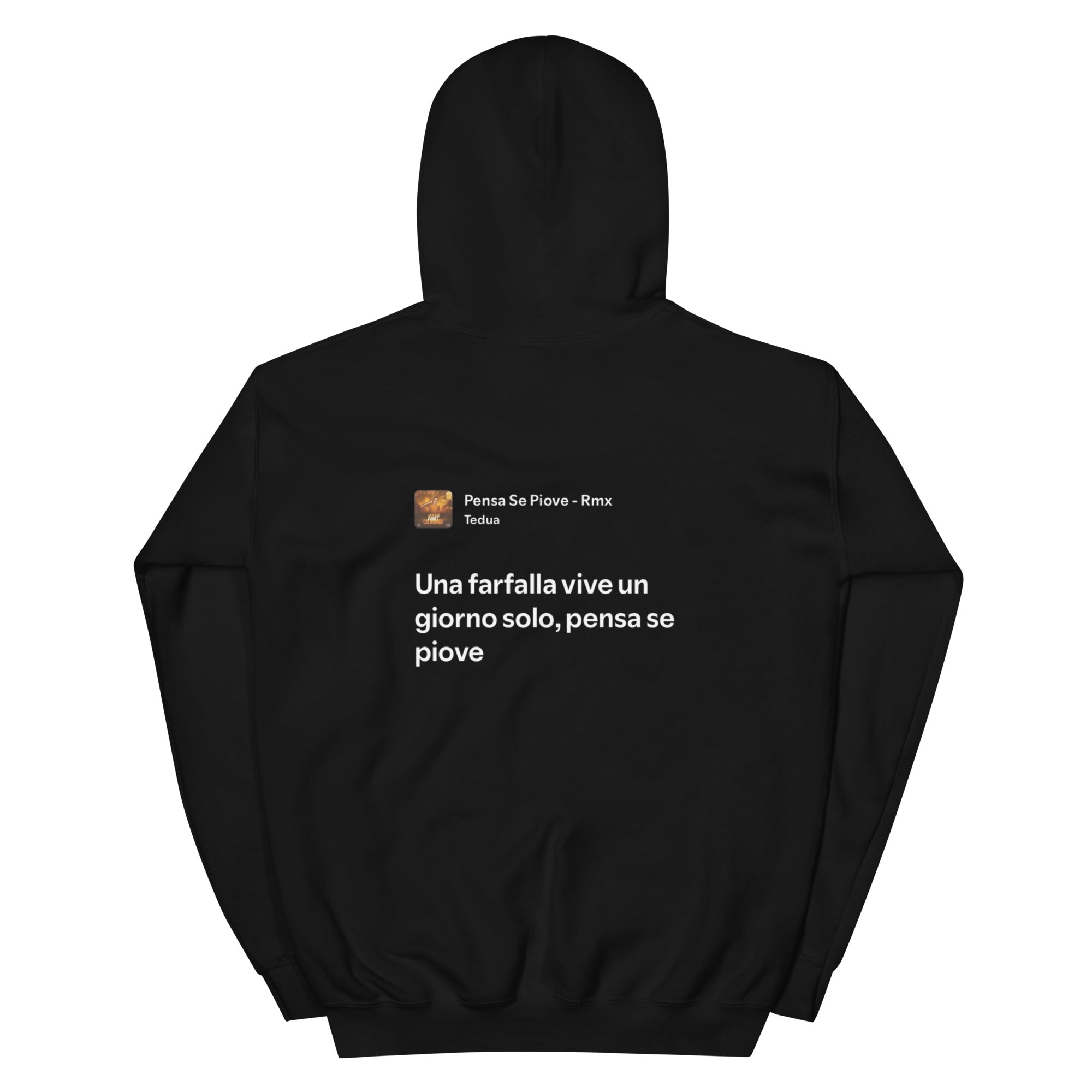 TEDUA - PENSA SE PIOVE - UNA FARFALLA VIVE UN GIORNO SOLO