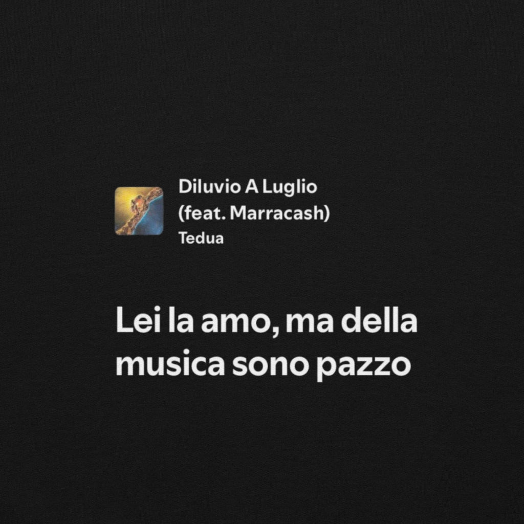 TEDUA E MARRACASH - DILUVIO A LUGLIO - DELLA MUSICA SONO PAZZO