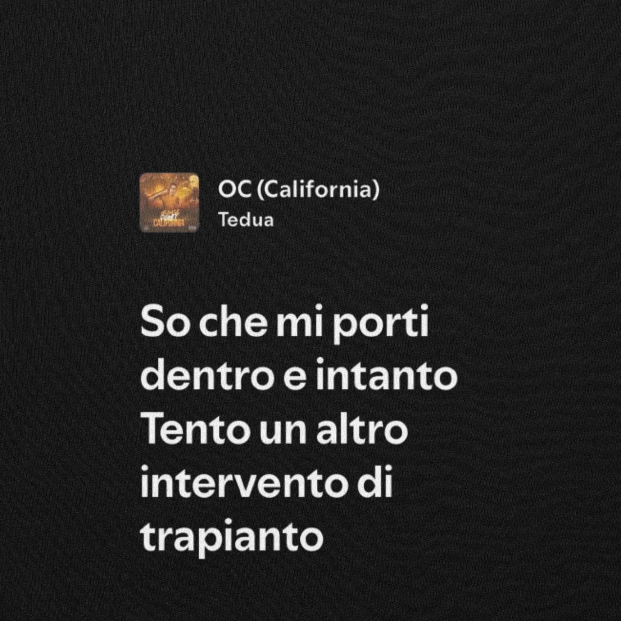 TEDUA - OC (CALIFORNIA) - TENTO UN ALTRO INTERVENTO DI TRAPIANTO