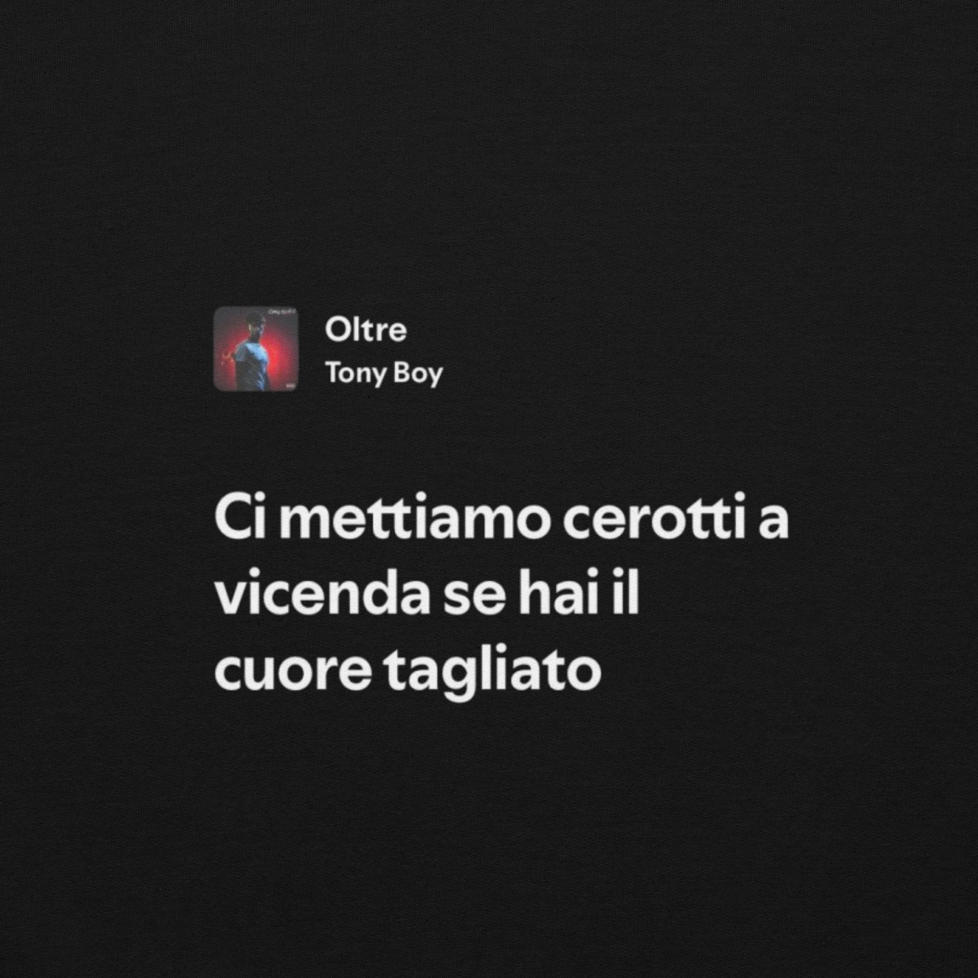 TONY BOY - OLTRE - CI METTIAMO I CEROTTI A VICENDA