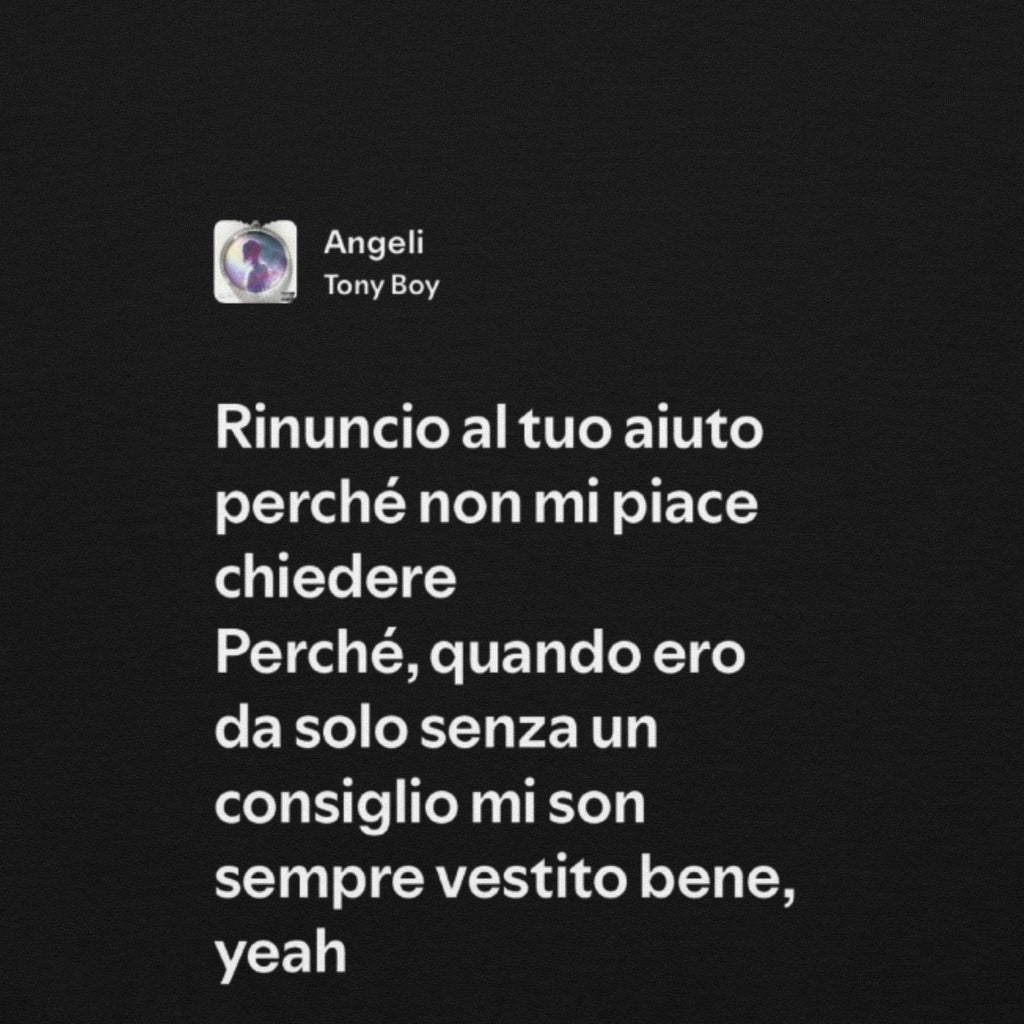TONY BOY - ANGELI - RINUNCIO AL TUO AIUTO