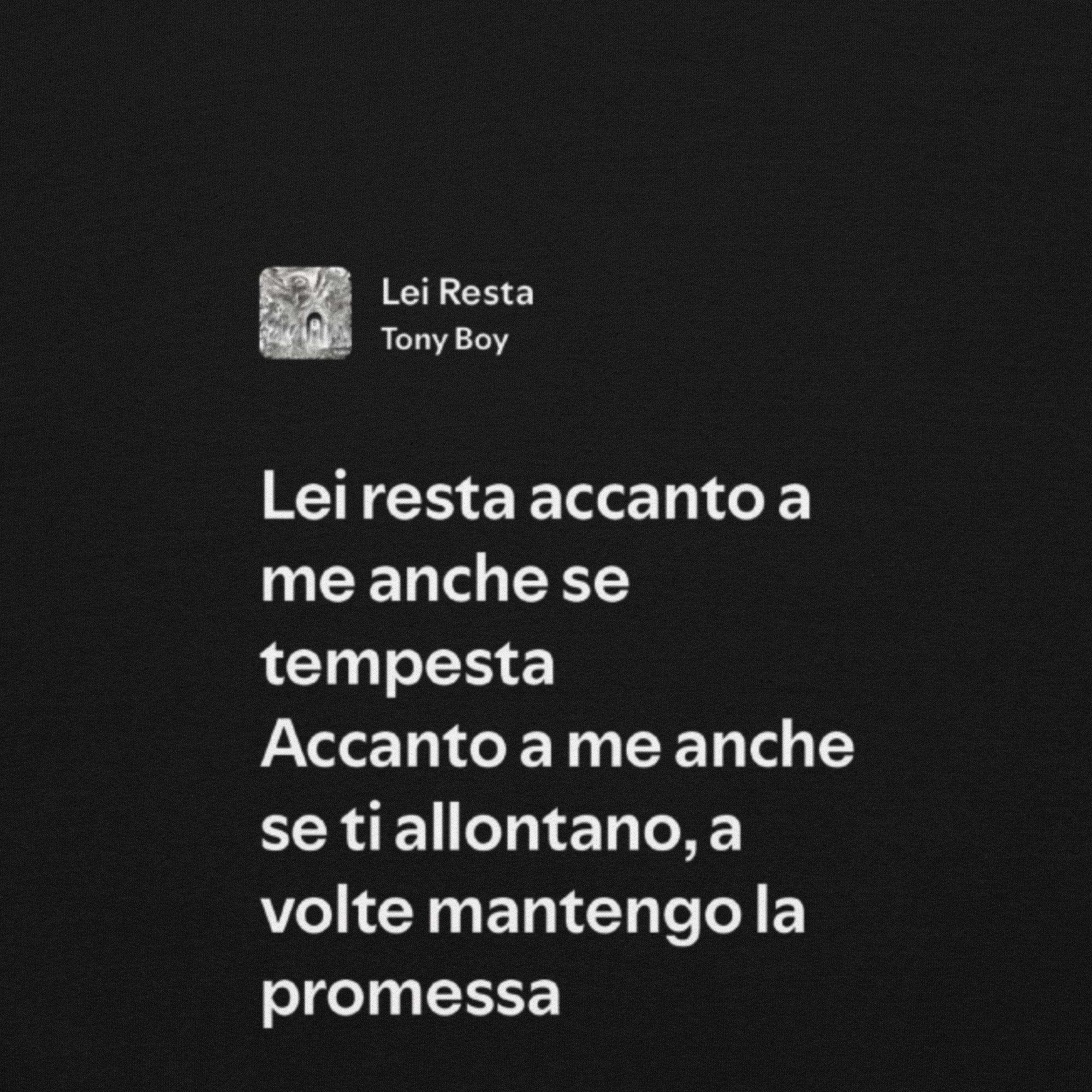 TONY BOY - LEI RESTA - LEI RESTA ACCANTO A ME ANCHE SE TEMPESTA