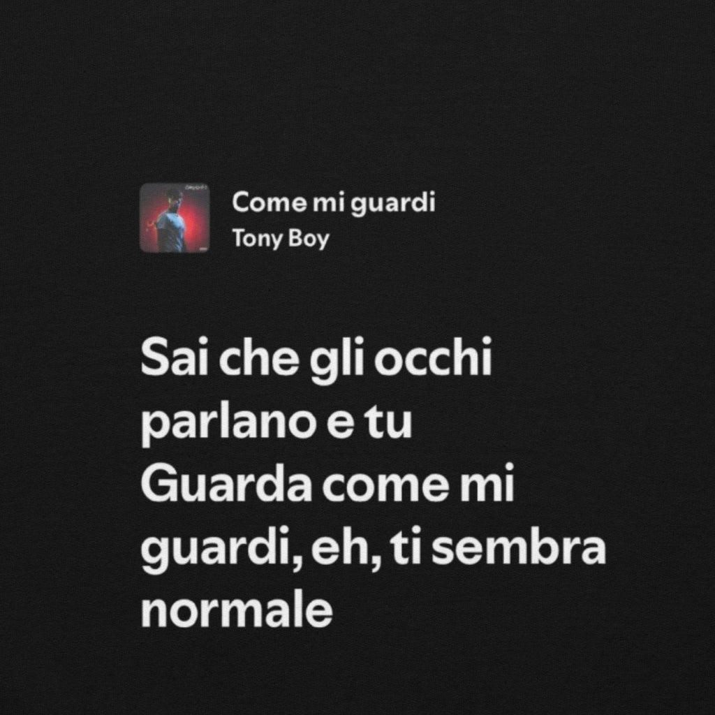 TONY BOY - COME MI GUARDI - TI SEMBRA NORMALE