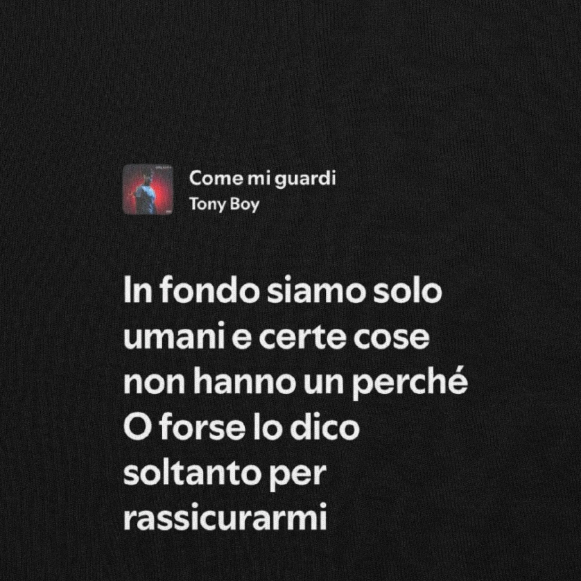 TONY BOY - COME MI GUARDI - SIAMO SOLO UMANI