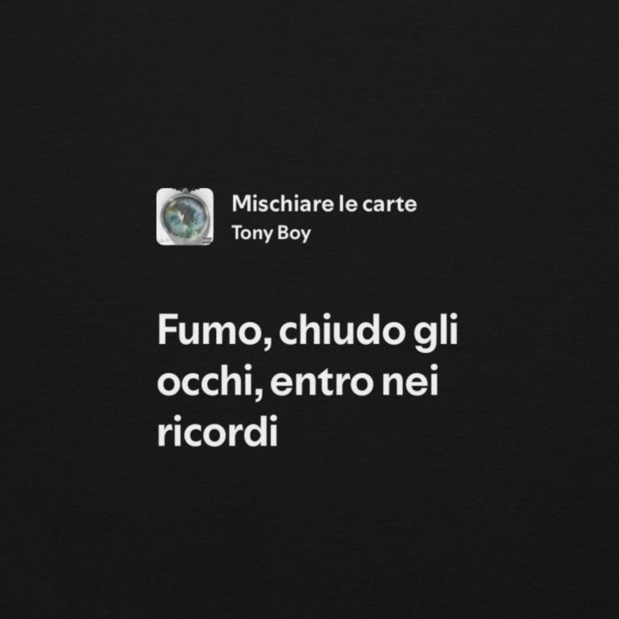 TONY BOY - MISCHIARE LE CARTE - FUMO CHIUDO GLI OCCHI