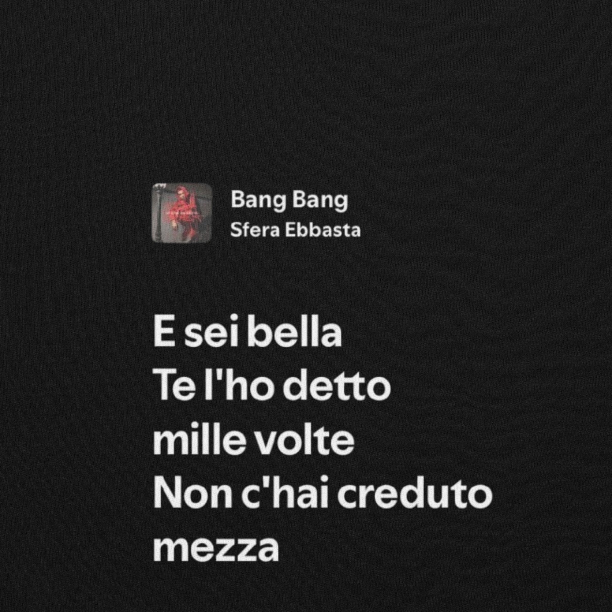 SFERA EBBASTA - BANG BANG - TE L'HO DETTO MILLE VOLTE NON CI HAI CREDUTO MEZZA