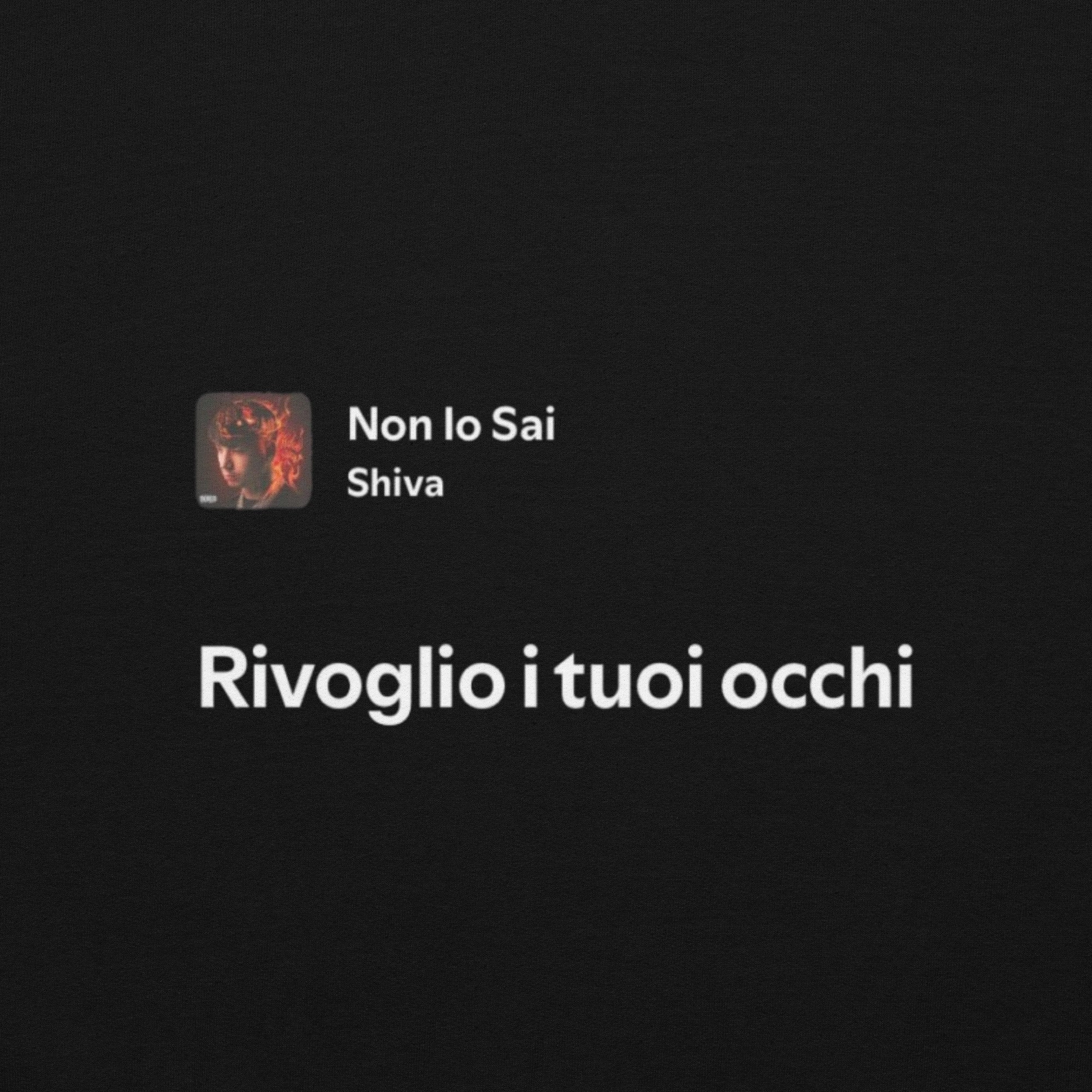 SHIVA - NON LO SAI - RIVOGLIO I TUOI OCCHI