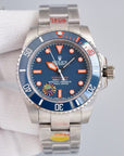 SUBMARINER DATE CUSTOM BLUE RED BEZEL