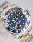 SUBMARINER DATE CUSTOM BLUE RED BEZEL